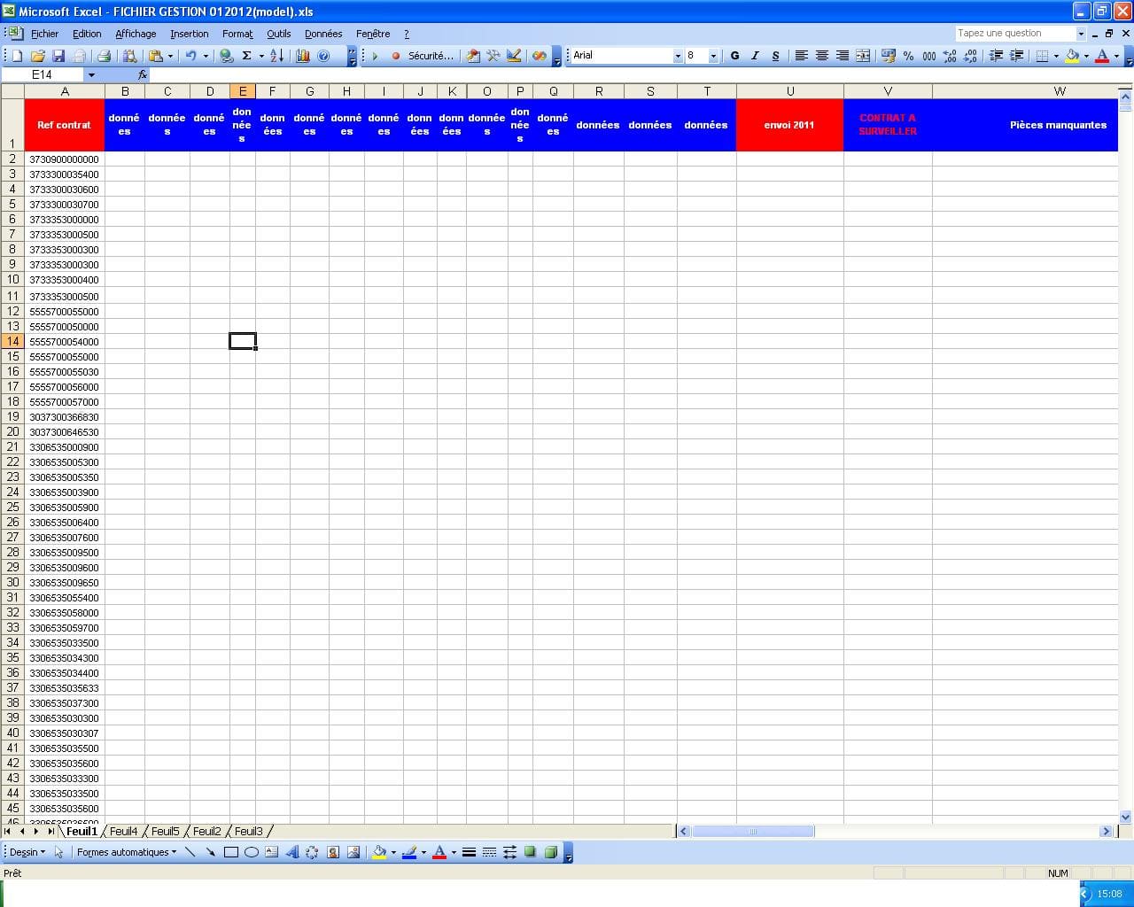 fichier gestion